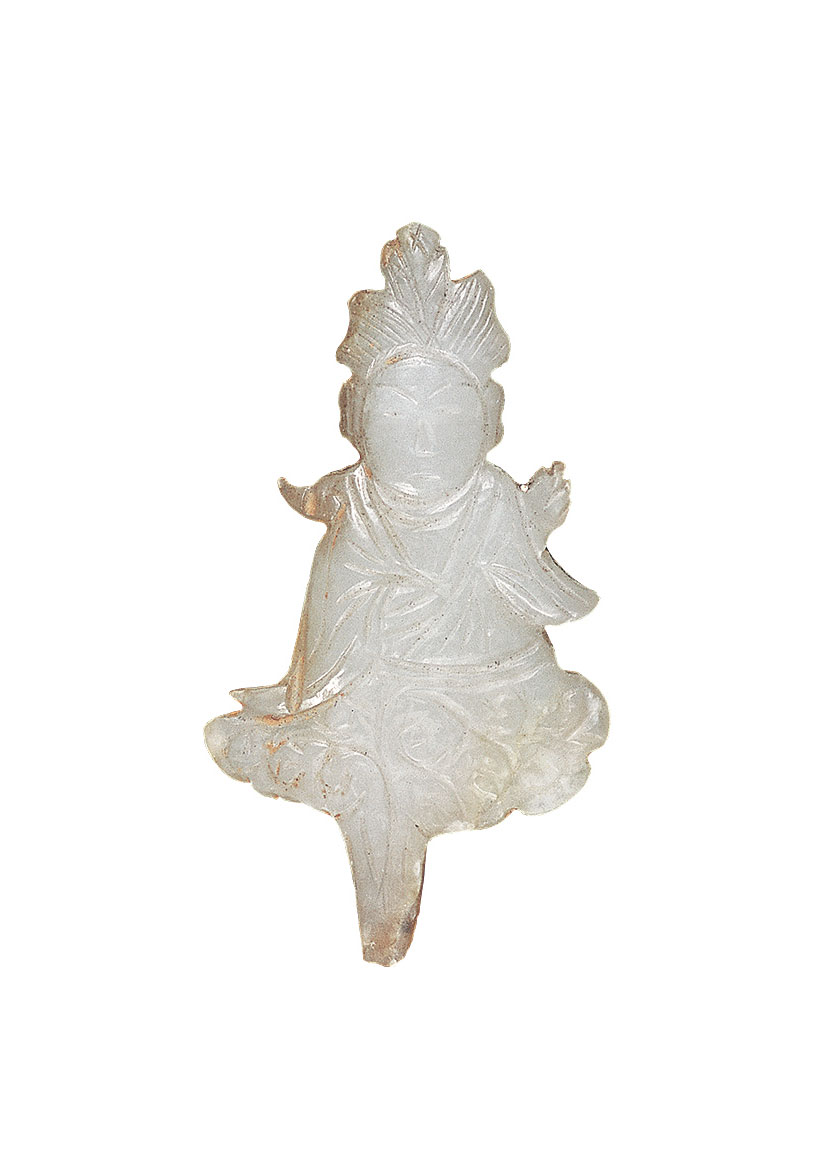 玉雕观音菩萨坐像