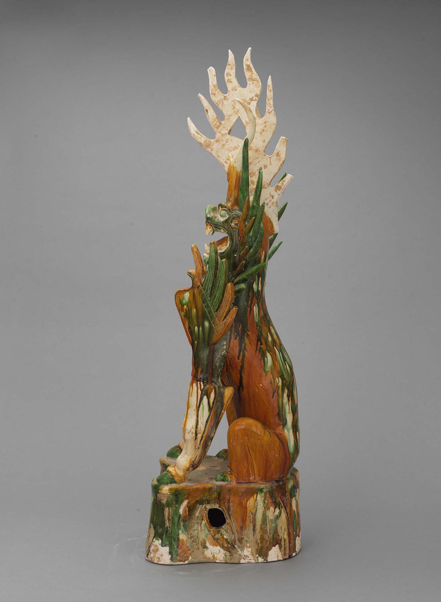 唐三彩(镇魔王) 唐三彩(镇魔王) 深圳博物馆