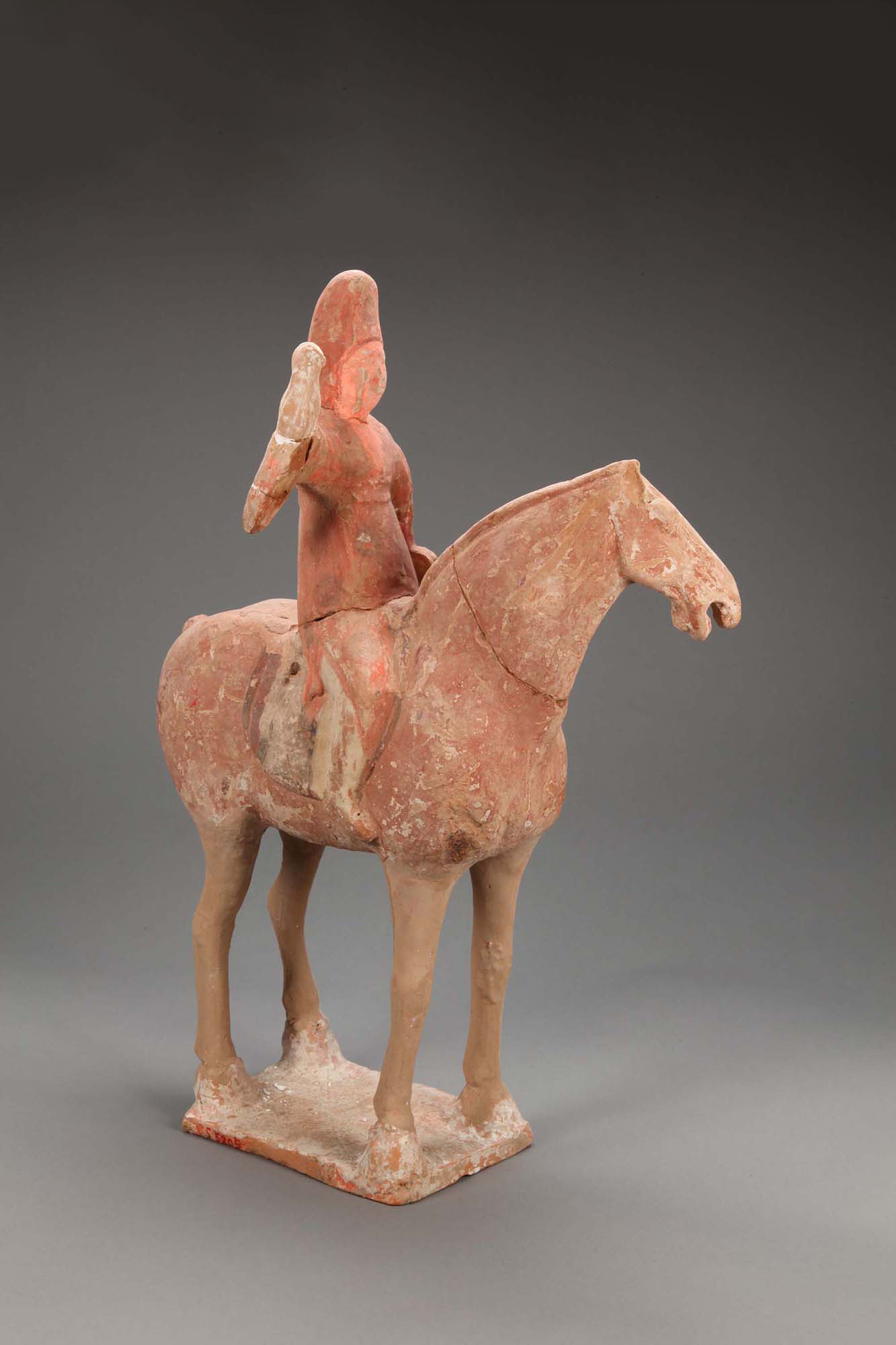 中国　騎馬人物俑　アンティーク 加彩騎馬人物俑 – MOA美術館 | MOA MUSEUM OF ART